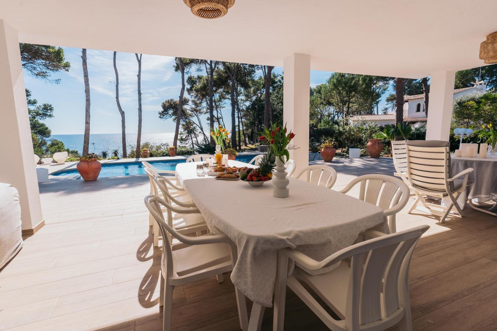 Cala Corbs Villa Palamós Buitenkant foto